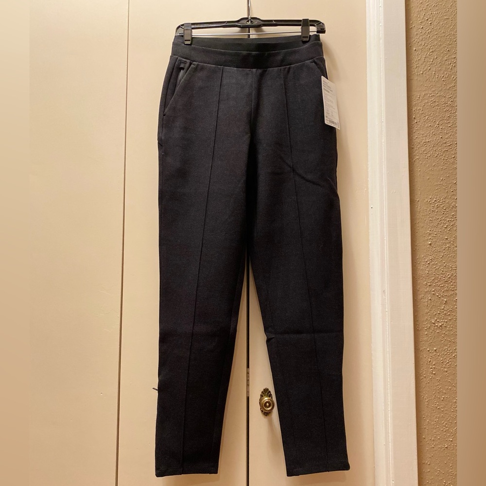 NWT Athleta Venice Heathered Pintuck pant XS